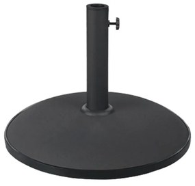 Βάση ομπρέλας Elfie τσιμέντο μαύρο 25kg Φ50εκ Υλικό: 70%  concrete 29%  steel 1%  pp 218-000017