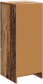 vidaXL Ντουλάπι Μπάνιου Παλαιωμένο ξύλο 35 x 36,5 x 85 εκ.
