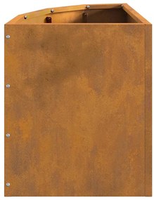 vidaXL Γωνιακό Ροδόδεντρο Σκ rusty 30 x 30 x 35 εκ