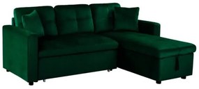 ΚΑΝΑΠΕΣ ΓΩΝΙΑ ΚΡΕΒΑΤΙ WAYNE 224x147x85Υεκ. HM3028.13 ΒΕΛΟΥΔΟ ΚΥΠΑΡΙΣΣΙ