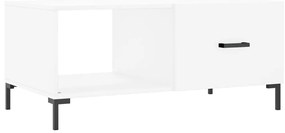 vidaXL Τραπεζάκι Σαλονιού Λευκό 90x50x40 εκ. Επεξεργασμένο Ξύλο