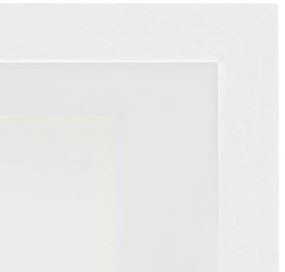 vidaXL Κορνίζες 3D 3 τεμ. Λευκό 28 x 28 εκ. για Φωτογραφίες 20 x 20 εκ