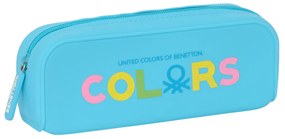 Κασετίνα Benetton Spring Sky μπλε 18.5 x 7.5 x 5.5 cm