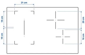 ROGESTAD επαγωγική εστία/IKEA 500, 78 cm 705.595.13