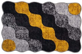 Πατάκι Μπάνιου Circle 359CHL2584 Yellow L'essentiel Maison 70X120 Πολυέστερ