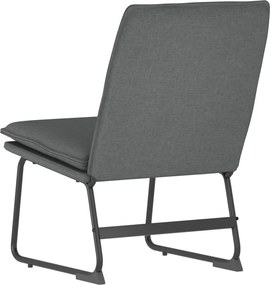 vidaXL Πολυθρόνα Σκούρο Γκρι 52 x 75 x 76 εκ. Υφασμάτινη