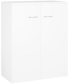 vidaXL Ντουλάπι Λευκό 60 x 30 x 75 εκ. από Επεξεργασμένο Ξύλο