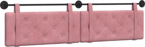 vidaXL Κρεμαστό Κεφαλάρι Ροζ Βελούδο