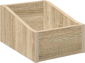 vidaXL Κουτί LP 2 τμχ. Sonoma Δρυς 23 x 33 x 16 εκ. Επεξεργασμένο Ξύλο