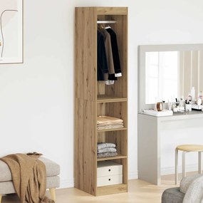 vidaXL Ντουλάπι με ράφι με αποθήκευση Artisan Oak 41 x 48 x 102 εκ