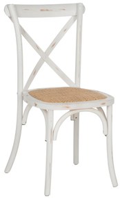 Καρέκλα OWEN Στοιβαζόμενη Ξύλινη Οξιά χρώμα White wash 45x55,5x90εκ. 45x55.5x90 εκ.