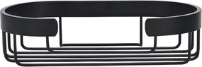 Ραφιέρα Μπάνιου (25x13x6.5) Estia Stance Ίσια Μαύρη 02-28480