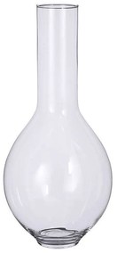Βάζο Γυάλινο Nyla 02.1103535 32x70cm Clear Glass