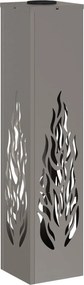 vidaXL Ηλιακό LED Φως Δρόμου 2 pcs Σκ rusty Ατσάλι Σκληρυθέν στον Αέρα