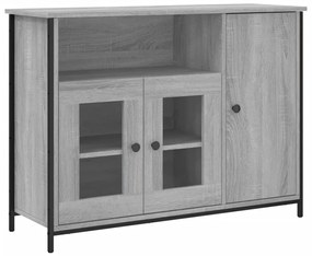 vidaXL Μπουφές Γκρι Sonoma 100 x 33 x 75 εκ. από Επεξεργασμένο Ξύλο