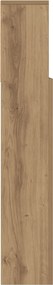 vidaXL Κρεβάτι με Κεφαλάρι Artisan Oak Επεξεργασμένο ξύλο