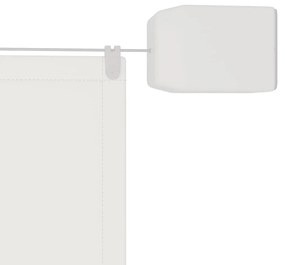 Τέντα Κάθετη Λευκή 100 x 420 εκ. από Ύφασμα Oxford - Λευκό