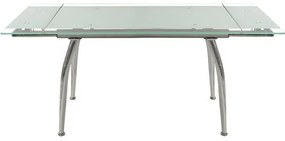 Σετ τραπεζαρίας C10009.03 7τμχ με Τραπέζι LOCA 120+50x80x75εκ. &amp; Καρέκλες ΤΕΤΑ Καφέ