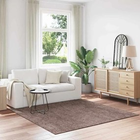 vidaXL Χαλί Καφέ 200 x 200 cm Πολυπροπυλένιο