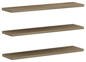 Ραφιέρα τοίχου Divar pakoworld sonoma 60x14.5x1.8εκ