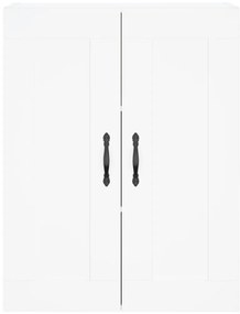 vidaXL Ντουλάπι Τοίχου Λευκό 69,5 x 34 x 90 εκ. από Επεξεργασμένο Ξύλο