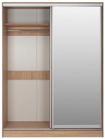 ΝΤΟΥΛΑΠΑ ΔΙΦΥΛΛΗ ΣΥΡΟΜΕΝΗ ΜΕ ΚΑΘΡΕΠΤΗ SONAMA HM2434 160x60x210 εκ.