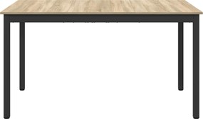 vidaXL Τραπεζαρίες 140 x 80 x 75 cm ΜΕΤΑΛΛΟ