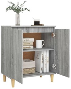 vidaXL Ντουλάπι Γκρι Sonoma 60 x 35 x 70 εκ. από Επεξεργασμένο Ξύλο