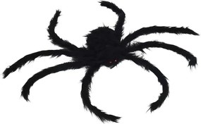 vidaXL Διακόσμηση Halloween Αράχνη 6 pcs Μαύρο 75 cm