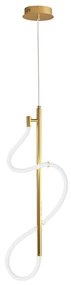 Φωτιστικό Κρεμαστό Ø35x Y178 εκ.Led 30w 3000K 2400lm 24° Viokef Annete Gold 4251300