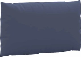 vidaXL Μαξιλάρια Παλέτας 2 τεμ. Ναυτικό Μπλε Υφασμάτινα