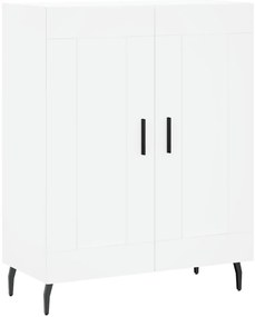 vidaXL Ντουλάπι Λευκό 69,5x34x180 εκ. από Επεξεργασμένο Ξύλο