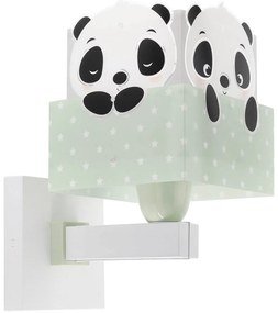 Παιδική Απλίκα Τοίχου Ango Panda Green 63169 H