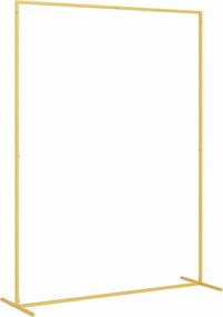 vidaXL Αψίδα Γάμου Χρυσό 150 x 49,5 x 200 εκ Ατσάλι
