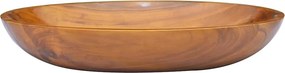 vidaXL Νιπτήρας 60 x 40 x 10 εκ. από Μασίφ Ξύλο Teak