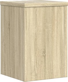 vidaXL Βάσεις Φυτών 2 Τεμ. Sonoma Δρυς 20x20x30 εκ. Επεξεργασμένο Ξύλο