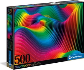 Clementoni Παζλ Colorboom Κύματα 500 τμχ