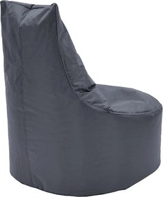 Πουφ πολυθρόνα Norm PRO pakoworld επαγγελματικό 100% αδιάβροχο γκρι