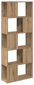 vidaXL Κέντρο ψυχαγωγίας Καφέ 60 x 24 x 155 εκ Επεξεργασμένο ξύλο