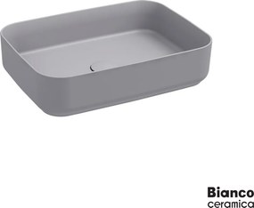 Bianco Ceramica Punto 34050 Stone Grey Matt 50x36 - Επιτραπέζιος νιπτήρας