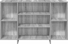 vidaXL Ντουλάπι Γκρι Sonoma 120x30x75 εκ. από Επεξεργ. Ξύλο