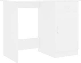vidaXL Γραφείο Λευκό 100 x 50 x 76 εκ. από Επεξ. Ξύλο
