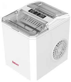 Παγομηχανή Saturn ST-CF3045, 110W, 1L, 12 kg/24 h, Λευκό