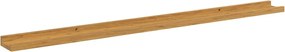 vidaXL Ράφι Τοίχου 2 pcs Μπεζ 115 x 9 x 3 cm Επεξεργασμένο ξύλο