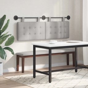 vidaXL Κρεμαστό Κεφαλάρι Σκίουρος Γκρί ύφασμα