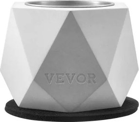 VEVOR Tabletop Fire Pit Bowl Concrete Fireplace Indoor Outdoor for Patio