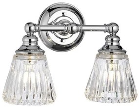 Απλίκα Φωτιστικό Μπάνιου 2xG9 Χρώμιο IP44 Keynes QN-KEYNES2-BATH Quintiesse Elstead Lighting-QN-KEYNES2-BATH-Χρώμιο QN-KEYNES2-BATH
