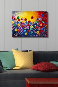 Decorative Canvas Painting Kanvas Tablo (50 x 70) - 289 Multicolor