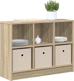 vidaXL Πλαϊνό γραφείο Δρύς Sonoma 73,5 x 22,5 x 53,5 εκ