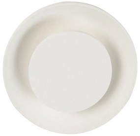 Φωτιστικό Τοίχου - Απλίκα Led 4W 3000K 350LM 230V AC RA80 Φ29x5,8CM Placa Natural Aca Decor Plaster